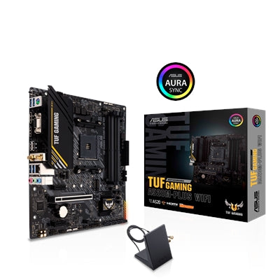 TUF GAMING A520M-PLUS WIFI Gaming Desktop Motherboard - AMD A520 Chipset - Socket AM4 - Micro ATX TUF GAMING A520M-PLUS WIFI Gaming Desktop Motherboard - AMD A520 Chipset - Socket AM4 - Micro ATX